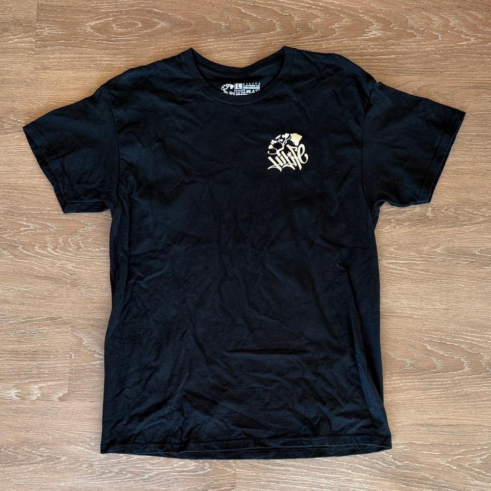 Black HI Life Graphic T-Shirt